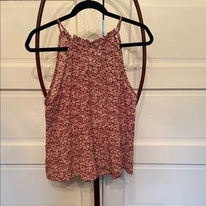 Monteau Los Angeles Floral Festival Swing Tank Top XL Boho